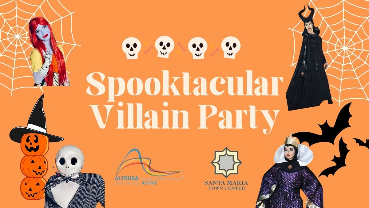 Spooktacular Villain Party: Halloween Fun Near Orcutt, CA