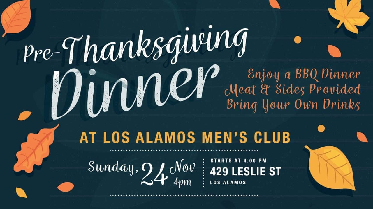 Los Alamos Men's Club Hosts Orcutt's Pre-Thanksgiving BBQ 2024